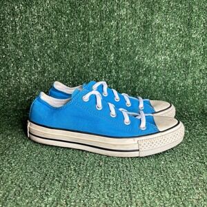 Converse Chuck Taylor All Star Low Top Canvas Classic‎ Blue Sneaker Women Size 6